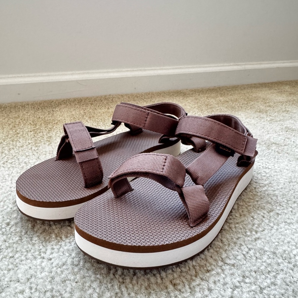 Teva classic velcro sandals!